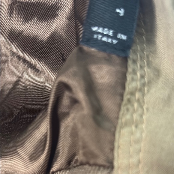 Twin-Set Tan Leather Jacket - Picture 11 of 12